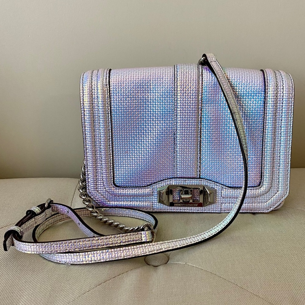 Leather Rebecca Minkoff Holographic Crossbody